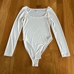 Topshop Square Neck Bodysuit